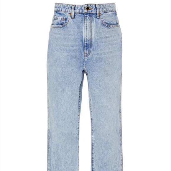 Khaite Daria High Rise Straight-Leg Jeans 29 - Picture 6 of 6